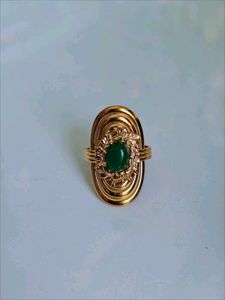 Golden Shell ring