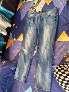 Ripped Denim Jeans