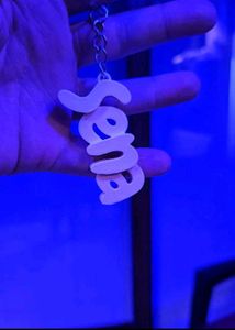 custom name keychain 3d Printed | set of 5