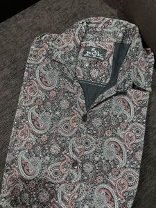 ZR ROK Paisley Button Down