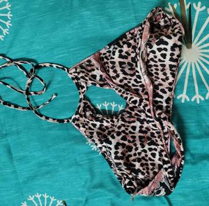 Floral Print Bikini Top