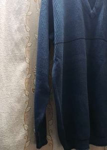 Vintage Knit V-Neck Sweater