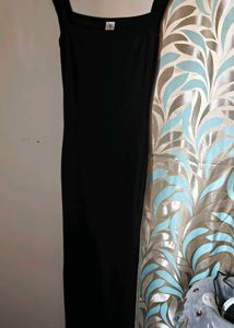 Elegant Black Midi Bodycon Dress