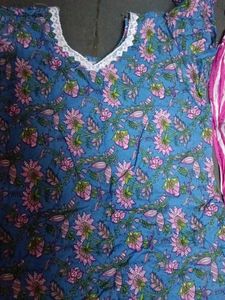 Floral Print deptex Cotton Dress