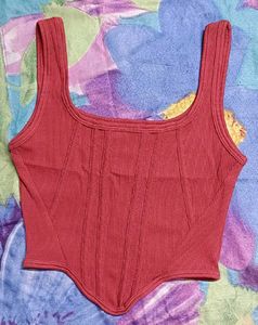 Set of Two Corset Style CropTop
