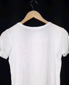 Classic White Crew Neck T-Shirt