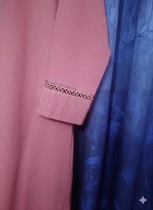 ✨Dubai Imported Mauve Open Abaya