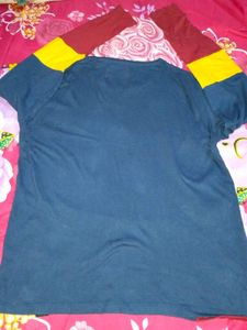 HLNDR Colorblock Full Sleeves T-Shirt