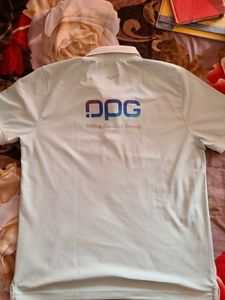Greg Norman Men's Light Blue Polo Shirt