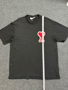 AMI Paris Black T-Shirt