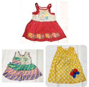 Free Baby Girl Dresses - Bundle of 3
