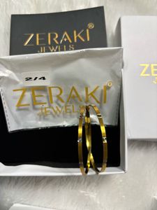 ZERAki Jewels Gold Bangles pack of 2