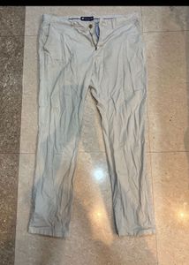 Men's Slim Fit Textured Trousers with shirt