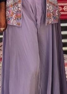 Lavish Embroidered Kurta Set with Palazzo