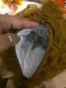 Vintage Plush Gorilla backpack