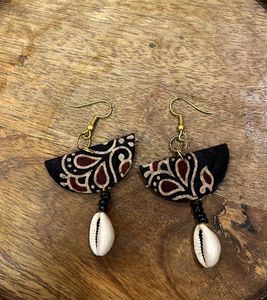 Boho Tribal Necklace with Shells
