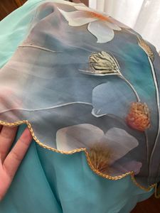 Reselling Handmade Assymetrical Floral Dress