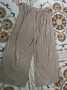 Pleated Palazzo Pants