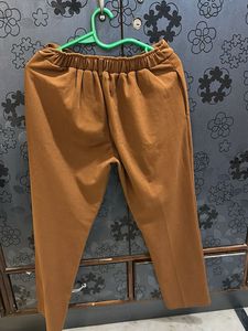 Brown Straight Leg Pants