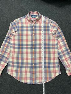 Men's Plaid Button-Down Shirt