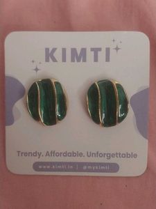 KIMTI Green Earrings