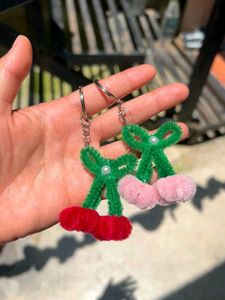 Cherry Keychains