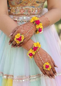 Haldi Jewellery Set