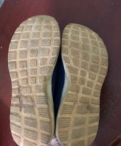 Olive Green Knit Casual Shoes