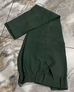 Dark Green Palazzo Pants