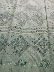 pure cotton sea green saree 🤍✨