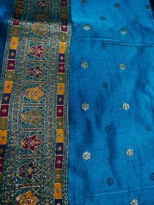 New Stunning satin banarasi silk saree