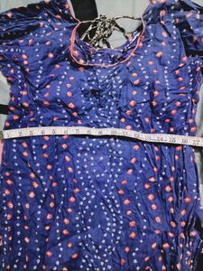 Blue &amp; Orange kurta set