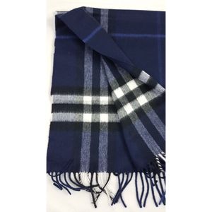 Auth Burberry Giant Icon Check Cashmere Scarf