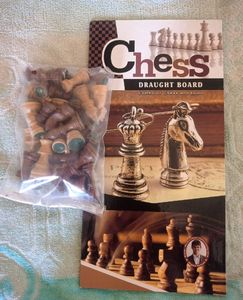 New Piece Chess + Tictactoe Is Wooden