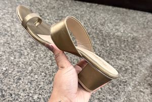 Gold Party Sandals