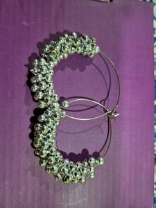 Ethnic Jhumka Earrings with Mirror