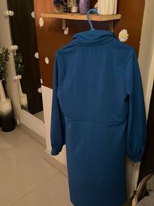 Chic Blue Mini Dress