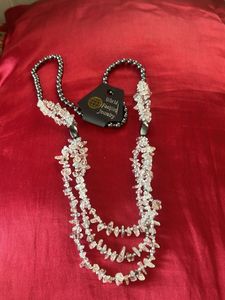 Elegant Layered Crystal Necklace
