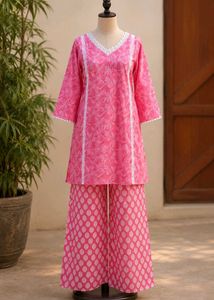 co-ord set in cotton..