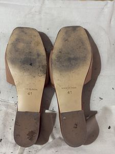 Stylish Brown &amp; Beige Slides