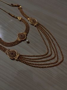 Elegant Beaded Necklace Set