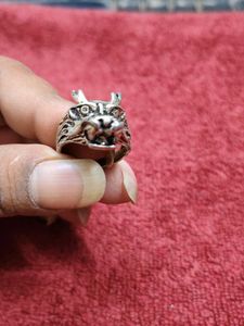 Wolf Head Ring