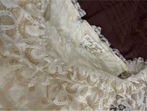 off shoulder vintage lace dress