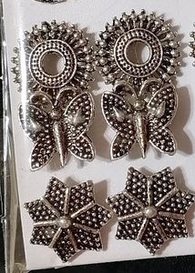 Alloy Oxidised Stud