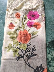 Vibrant Floral Saree