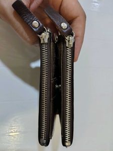 Pure Leather 12 pocket wallet, Men's / Women's