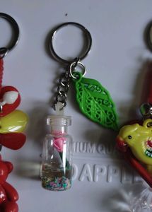 Cute Keychain Collection 6 pcs set
