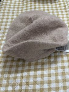 Soft Beige Beret Hat
