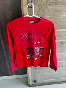Red 'Bands Diary' T-Shirt