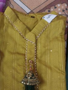 Kurti Pant With Chunni